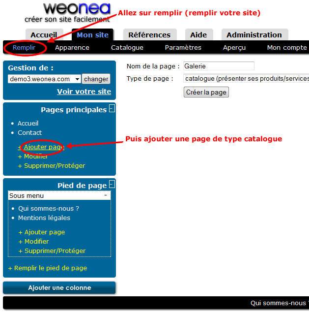 catalogue