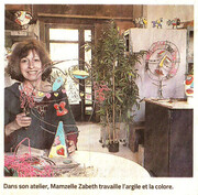 Mam'Zelle Zabeth - Artiste plasticienne - Sculpture Terre