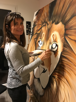 CAROLE CLERC ARTISTE PEINTRE ANIMALIER